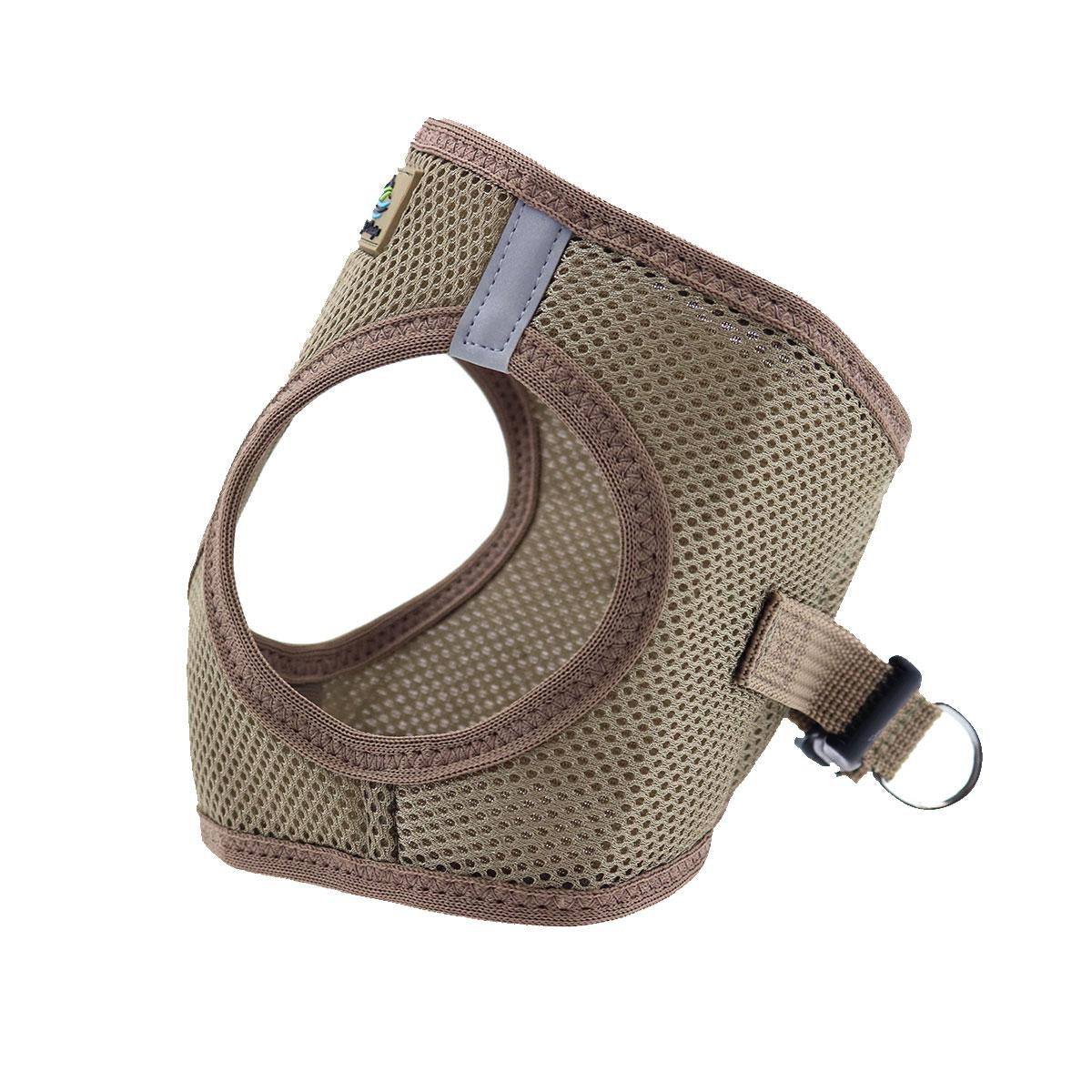 American River Solid Ultra Choke Free Dog Harness - Fossil Brown