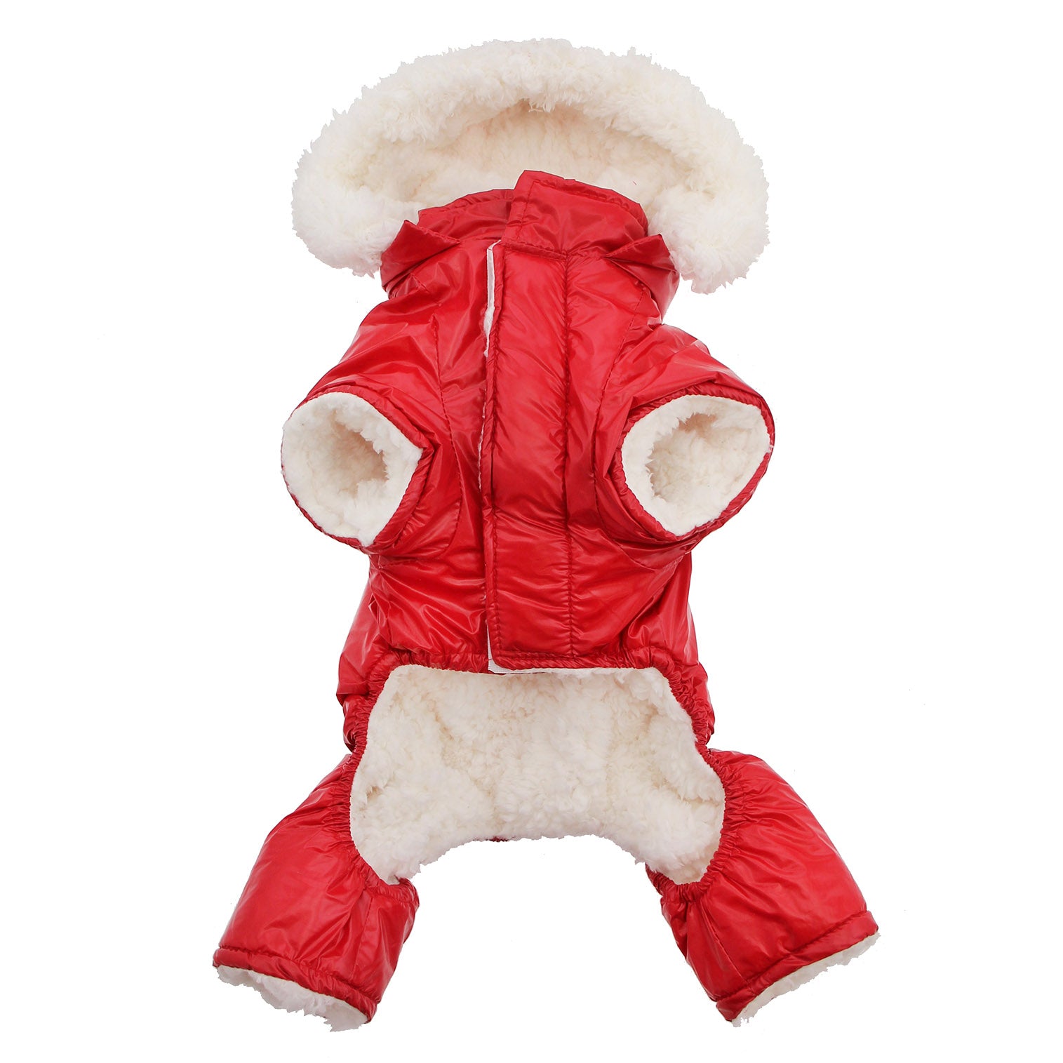 Ruffin It Dog Snowsuit Harness - Red