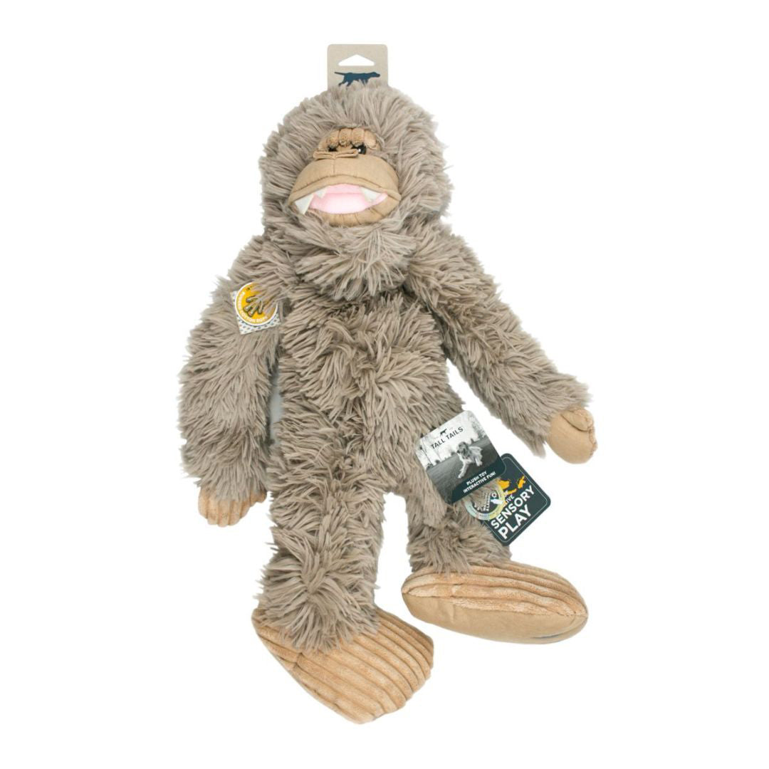 Tall Tails Plush Stuffless Big Foot Dog Toy 20-Inches