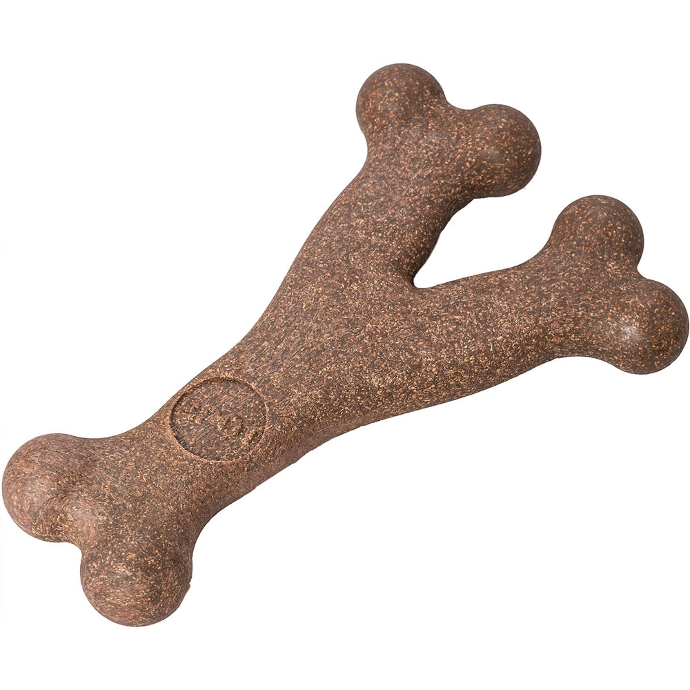 Bam-Bone Wish Bone Bacon Dog Toy