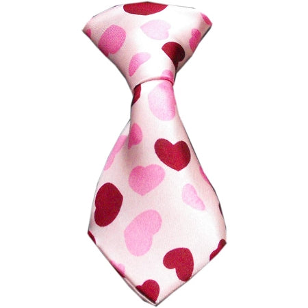Hearts Neck Tie for Dogs and Cats
