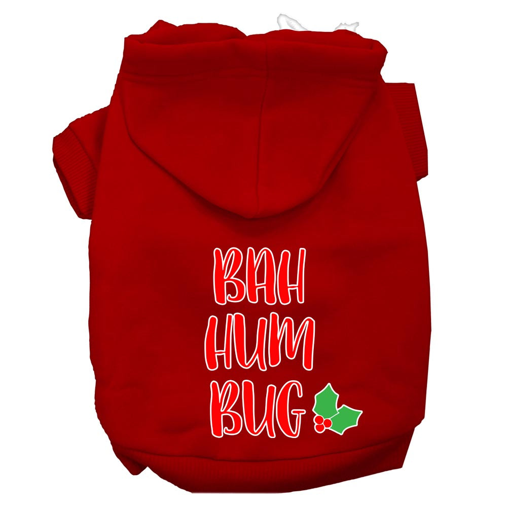 Bah Humbug Screen Print Hoodies for Cats and Dogs