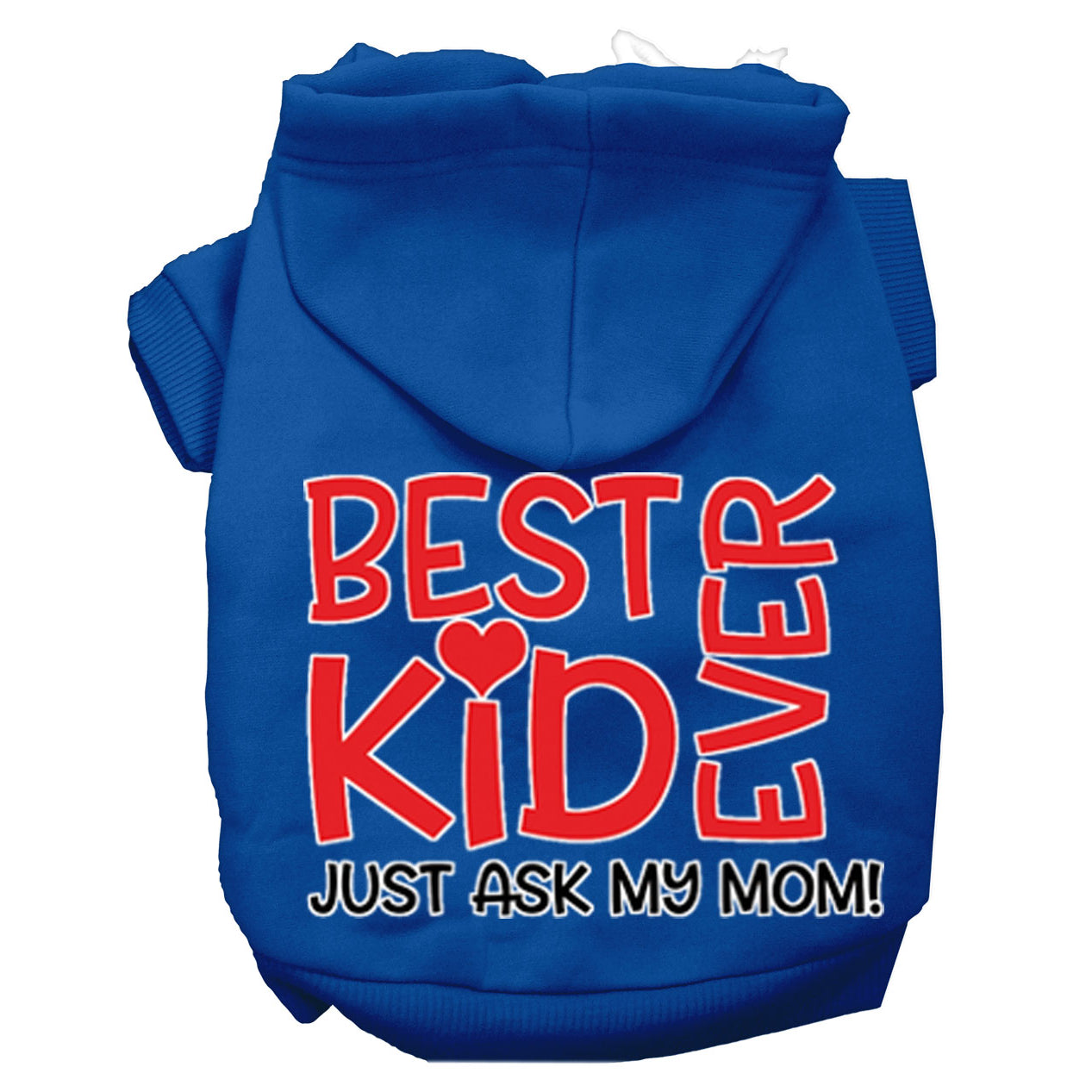 Ask My Mom Screen Print Hoodies for Cats and Dogs