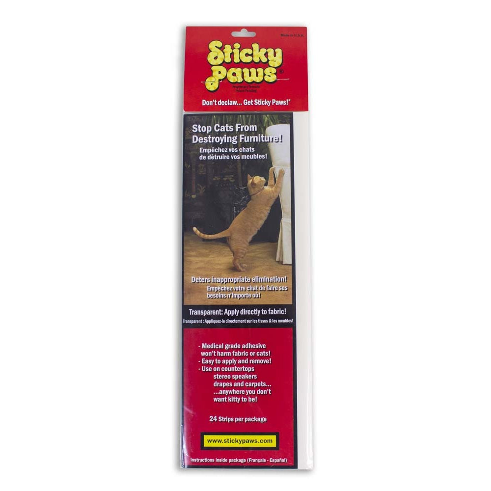 Sticky Paws Furniture Protector 24-Count