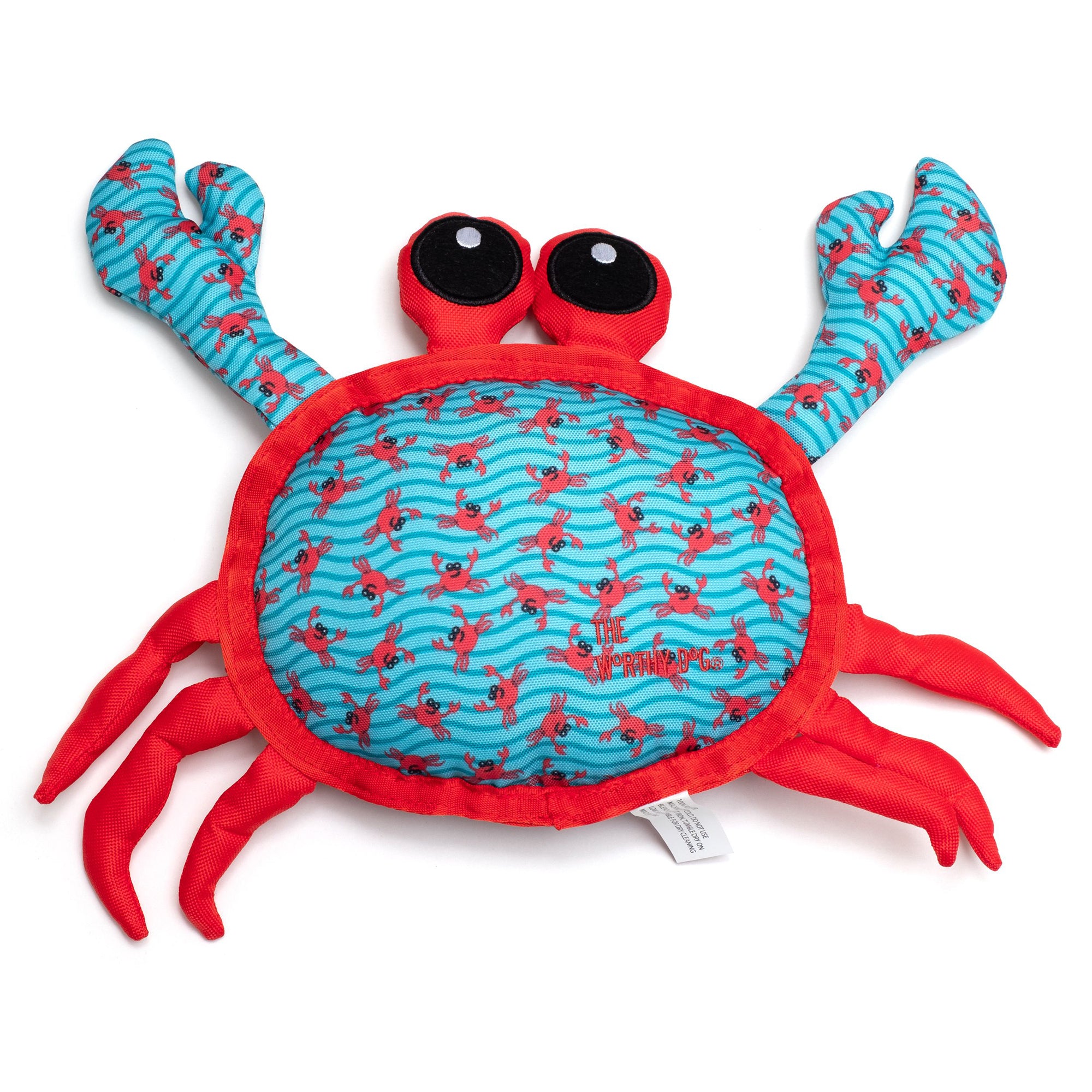The Worthy Dog Crab Dog Toy