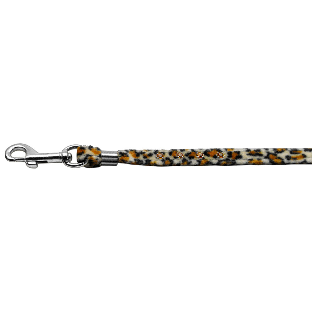 Animal Print Step-In Harness Matching Leash