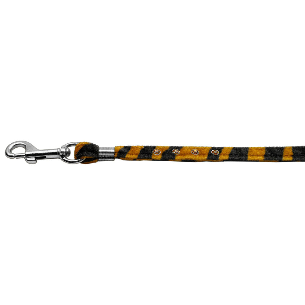 Animal Print Step-In Harness Matching Leash