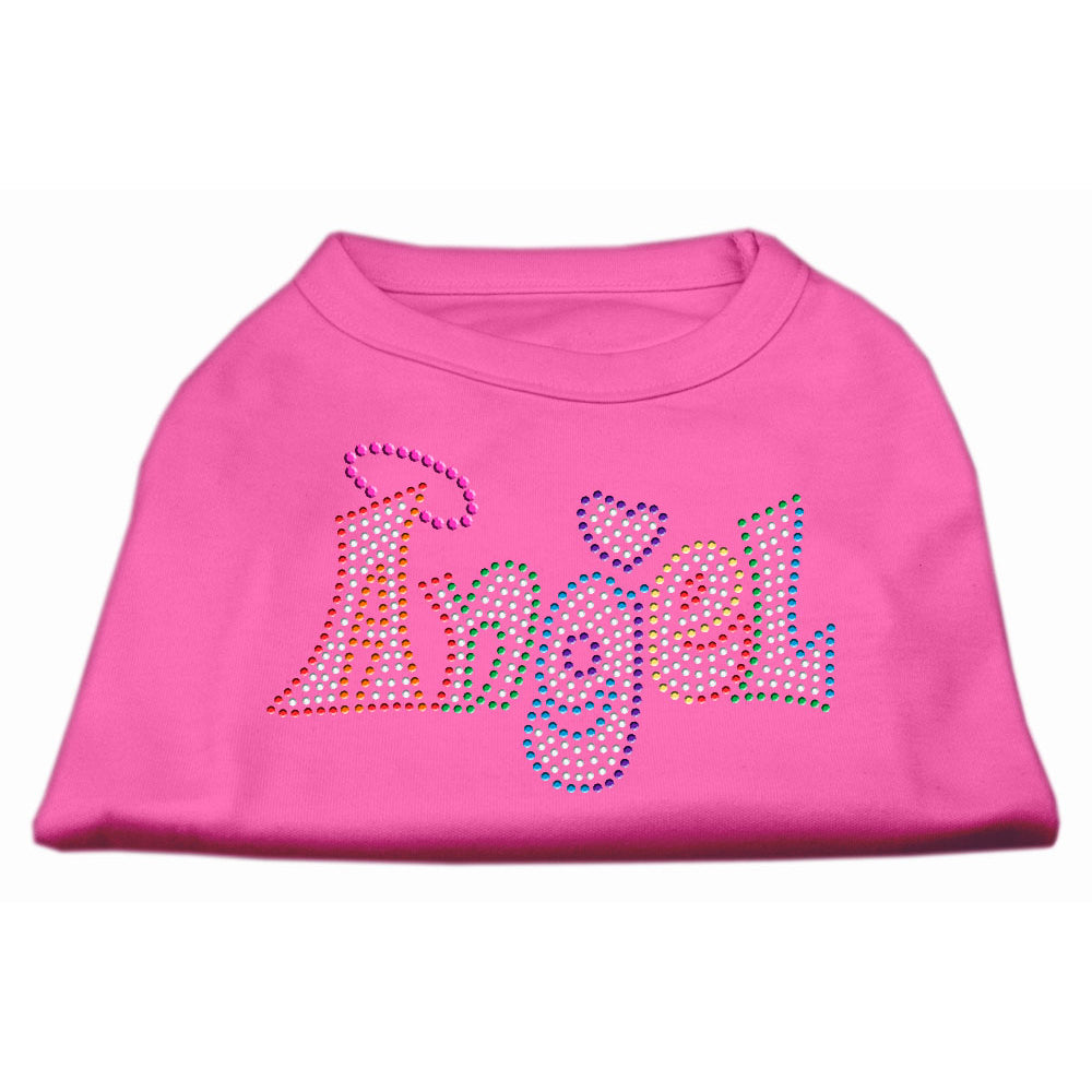 Technicolor Angel Rhinestone Shirts for Cats and Dogs