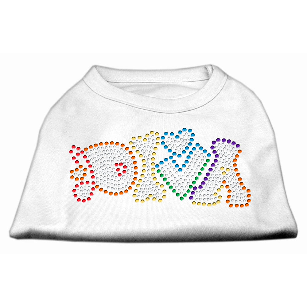 Technicolor Diva Rhinestone Shirts for Cats and Dogs