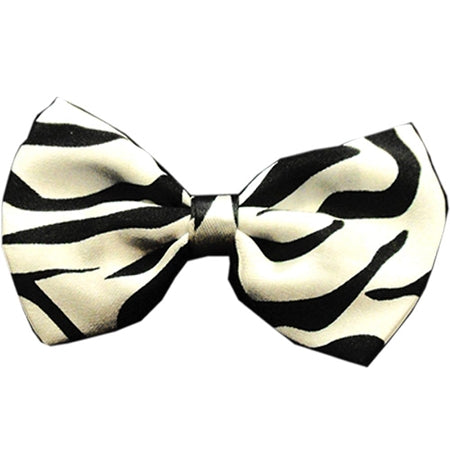 Zebra Pet Bow Tie