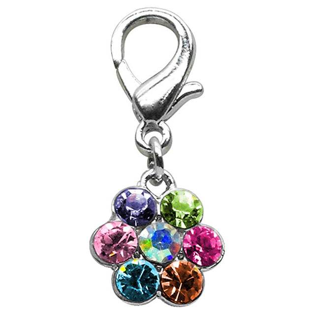 Lobster Claw Pet Flower Charm