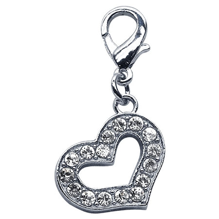 Lobster Claw Pet Heart Charm
