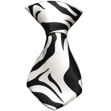 Zebra Neck Tie for Dogs and Cats