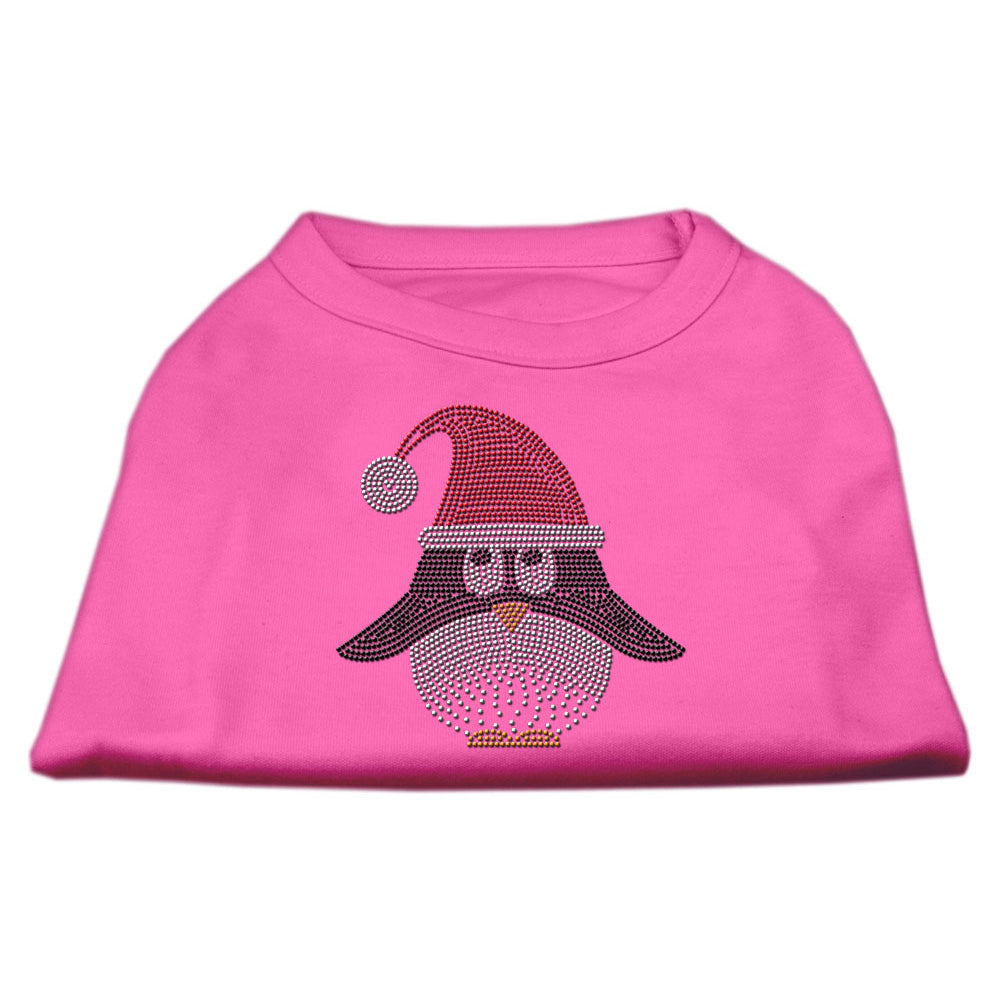 Santa Penguin Rhinestone Shirts for Cats and Dogs