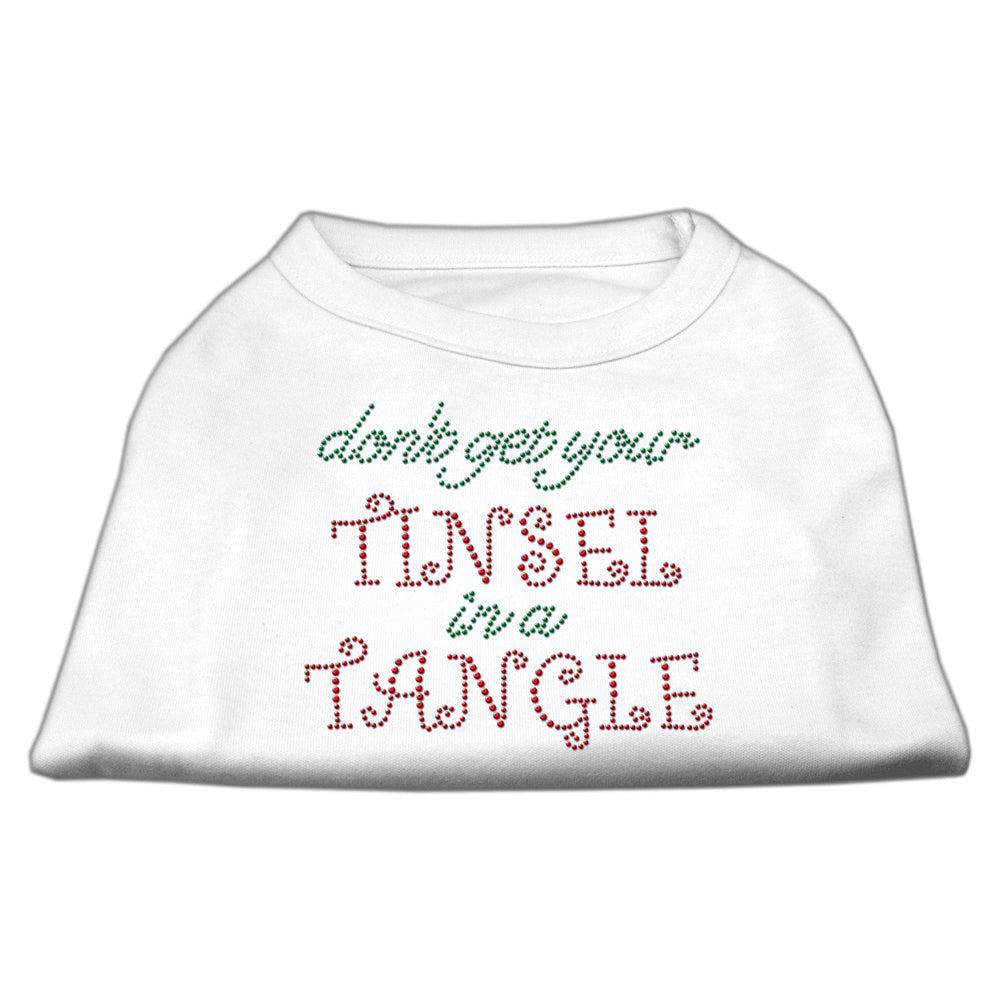Tinsel in a Tangle Rhinestone Shirts for Cats and Dogs