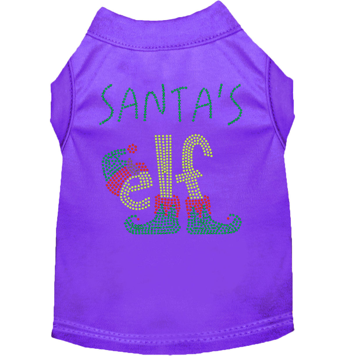 Santa's Elf Rhinestone Shirts for Cats and Dogs