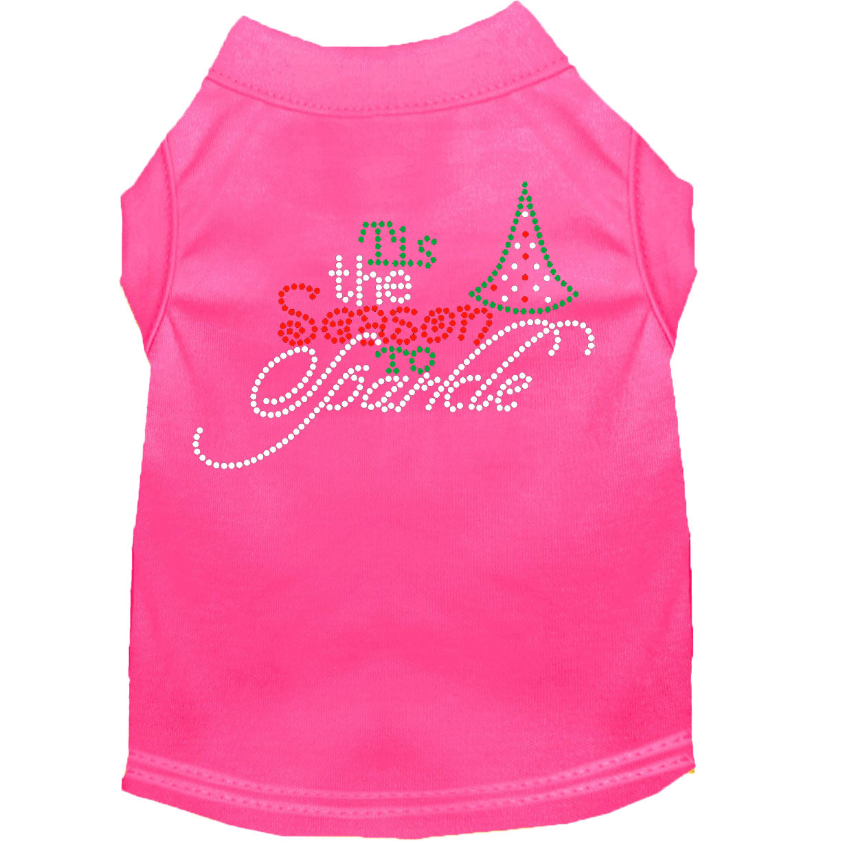 Tis the Season to Sparkle Rhinestone Shirts for Cats and Dogs