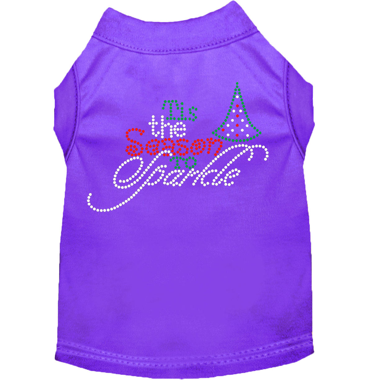 Tis the Season to Sparkle Rhinestone Shirts for Cats and Dogs
