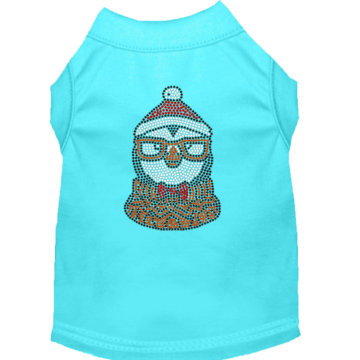 Hipster Penguin Rhinestone Shirts for Cats and Dogs