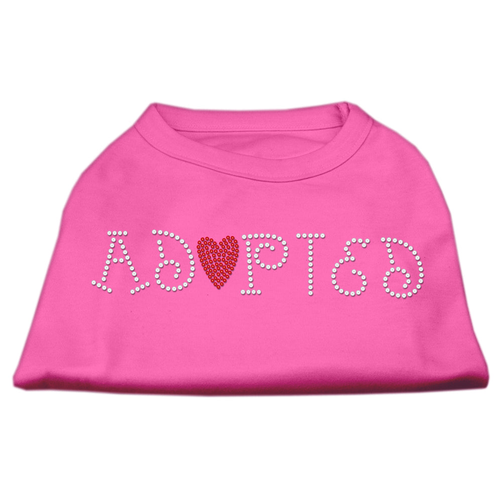 Adopted Rhinestone Shirts for Cats and Dogs