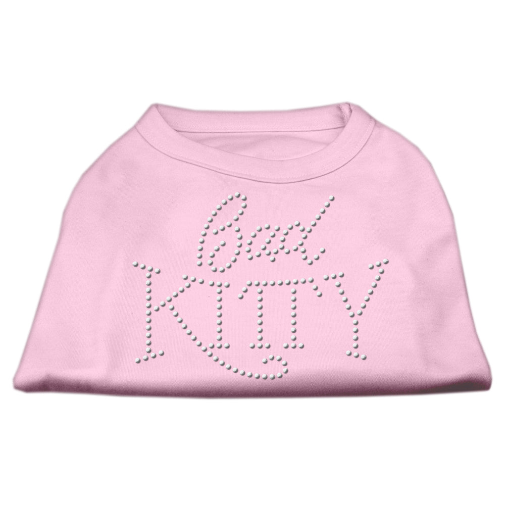 Bad Kitty Rhinestone Cat Shirt