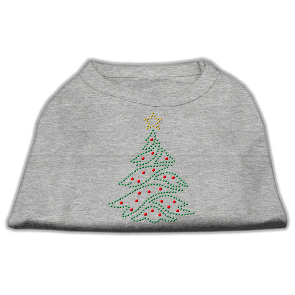 Christmas Tree Rhinestone Shirts for Cats and Dogs