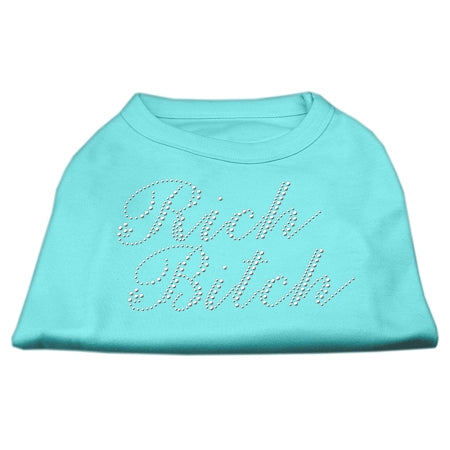 Rich Bitch Rhinestone Shirts for Cats and Dogs