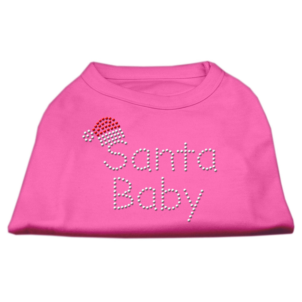 Santa Baby Rhinestone Shirts for Cats and Dogs