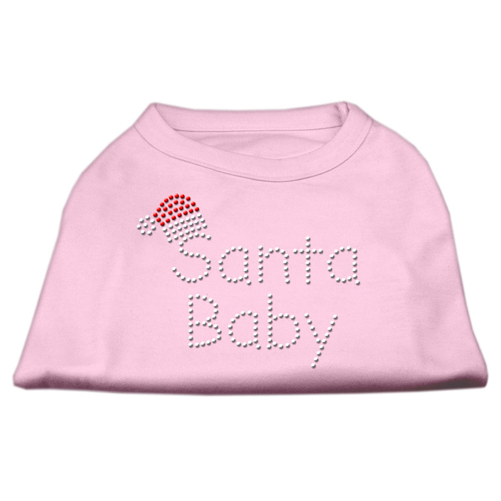 Santa Baby Rhinestone Shirts for Cats and Dogs