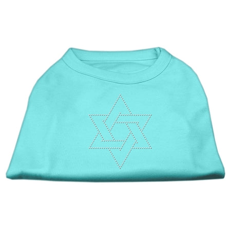 Star of David Rhinestone Shirts for Cats and Dogs