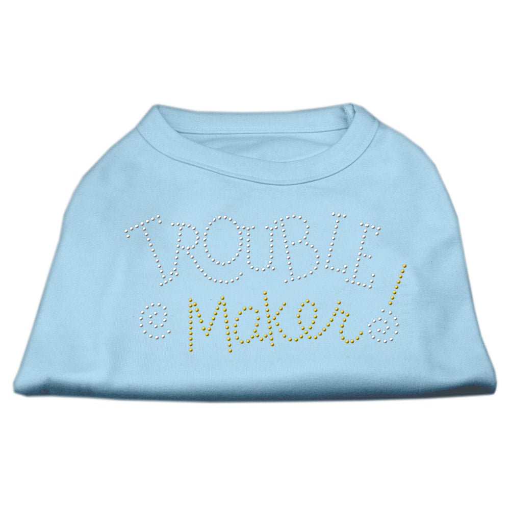 Trouble Maker Rhinestone Shirts for Cats and Dogs