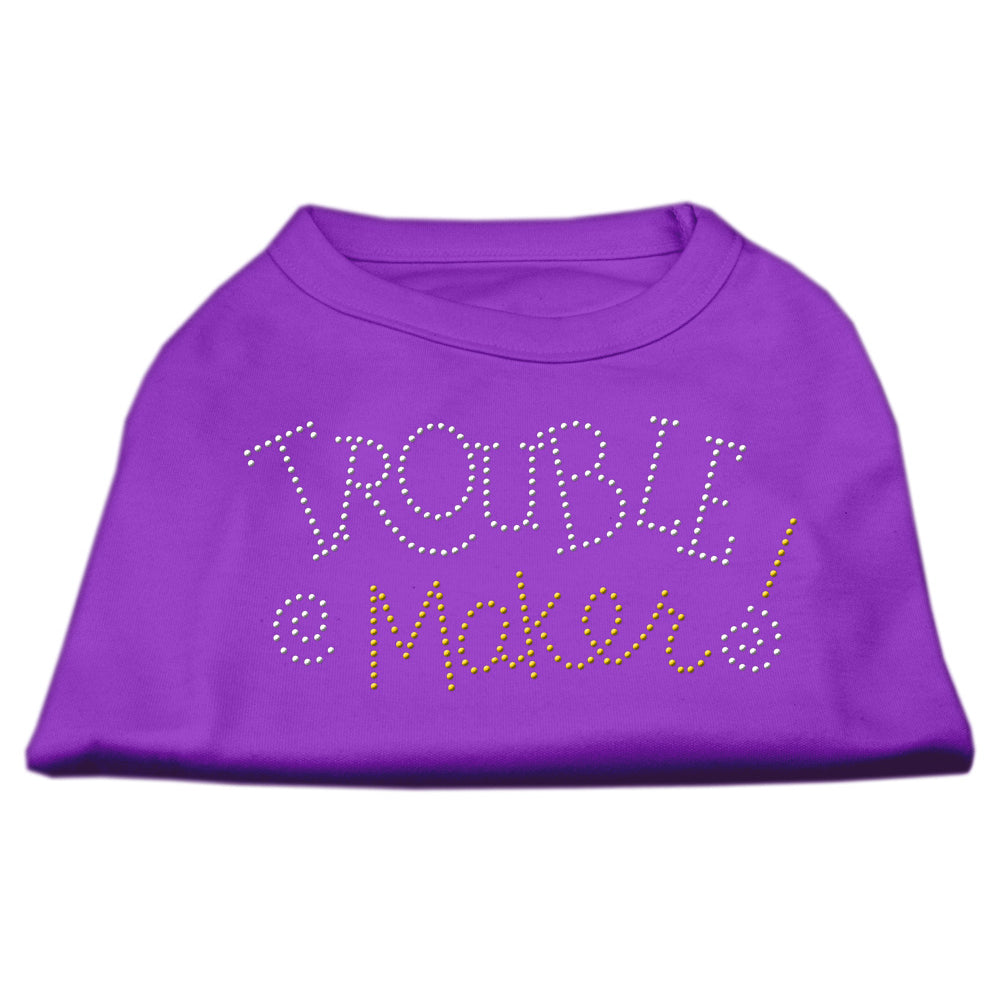 Trouble Maker Rhinestone Shirts for Cats and Dogs