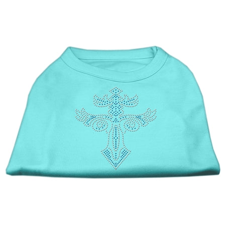 Warrior's Cross Rhinestone Shirts for Cats and Dogs