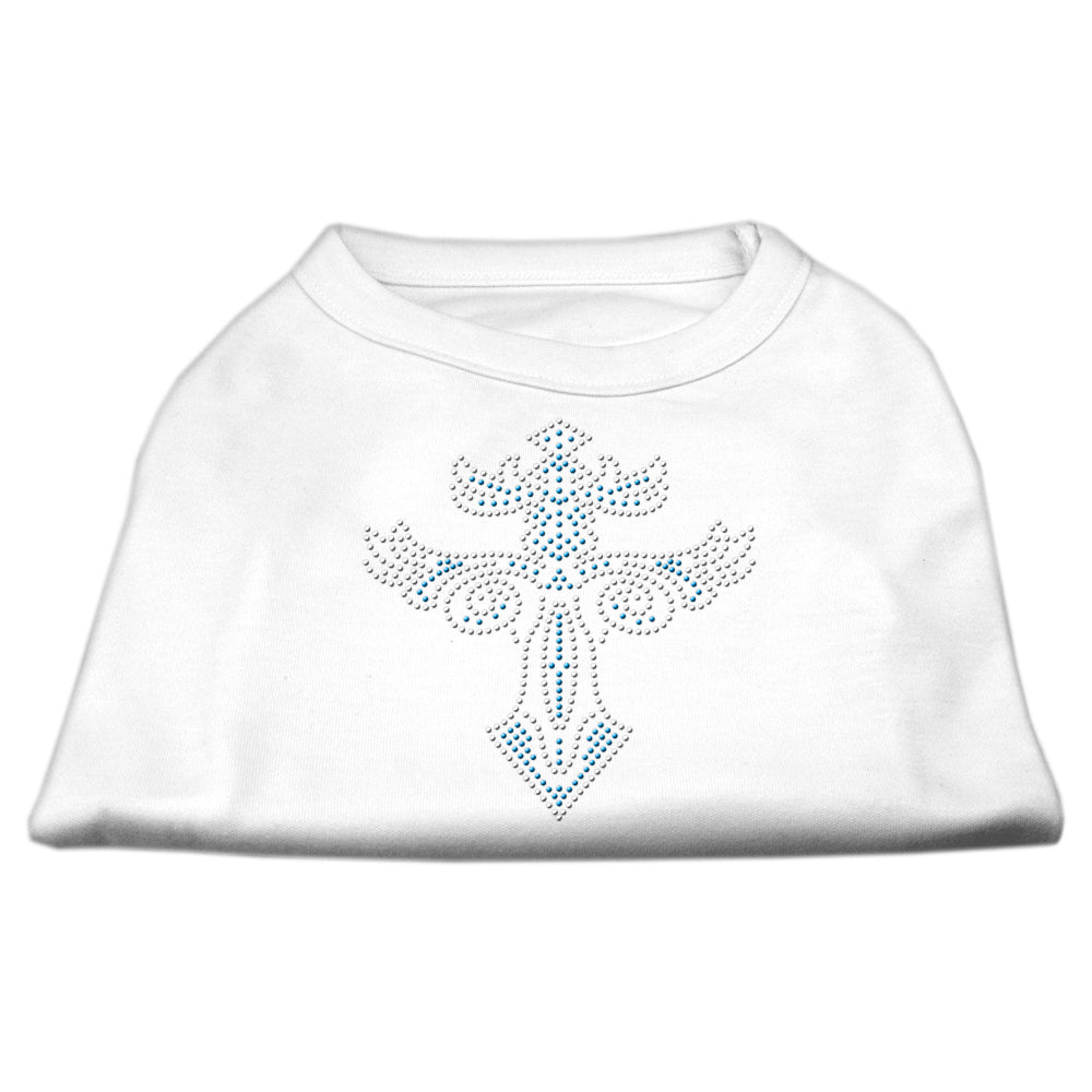 Warrior's Cross Rhinestone Shirts for Cats and Dogs