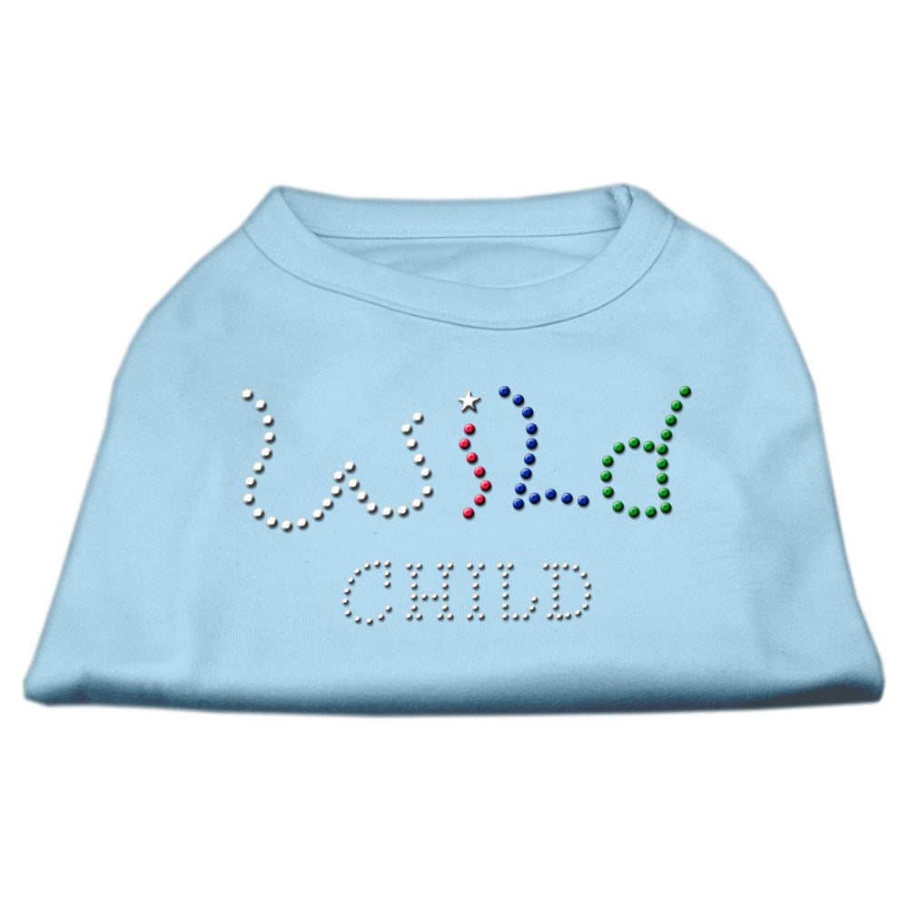 Wild Child Rhinestone Shirts for Cats and Dogs