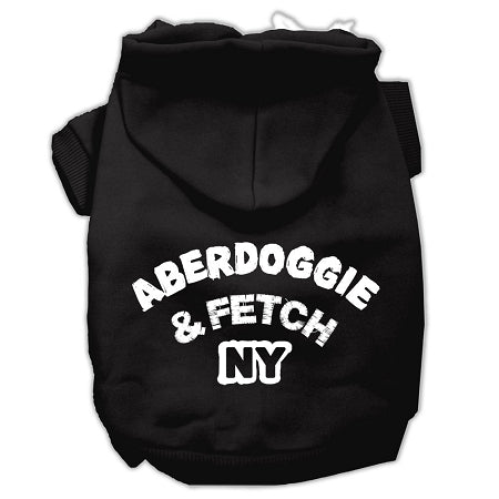 Aberdoggie NY Screen Print Hoodies for Dogs