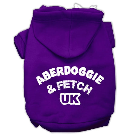 Aberdoggie UK Screen Print Hoodies for Dogs