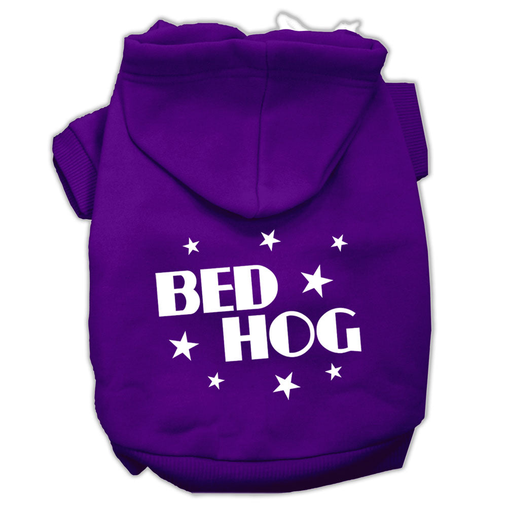 Bed Hog Screen Print Hoodies for Cats and Dogs