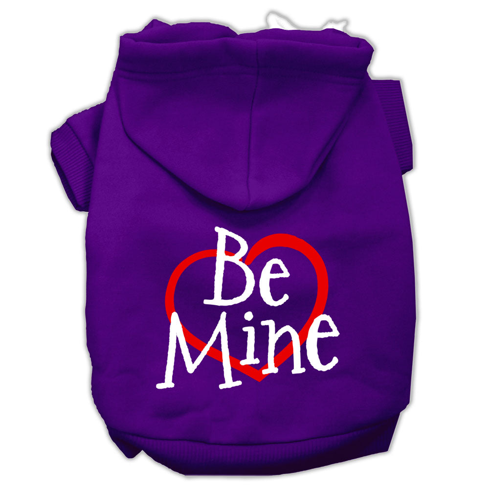 Be Mine Screen Print Pet Hoodies for Cats and Dogs