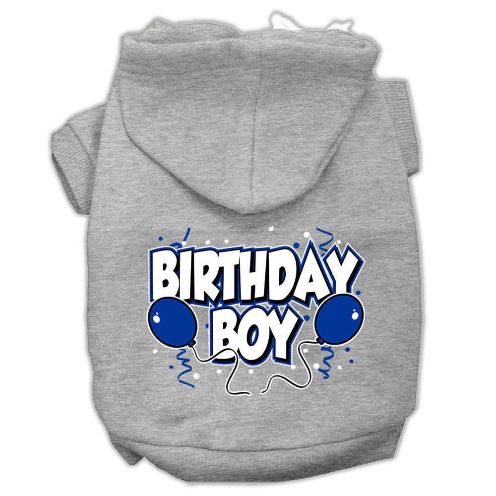 Birthday Boy Screen Print Hoodies for Cats and Dogs