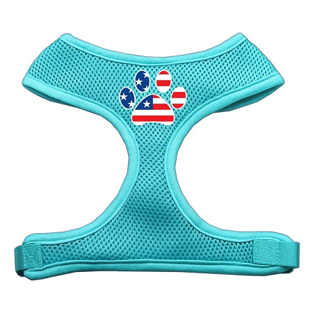 Paw Flag USA Soft Mesh Cat and Dog Harness