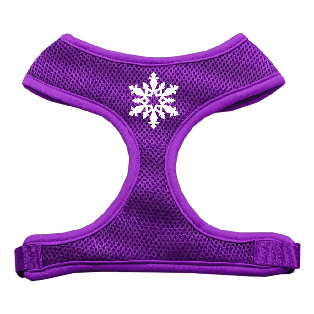 Snowflake Design Soft Mesh Cat and Dog Harness