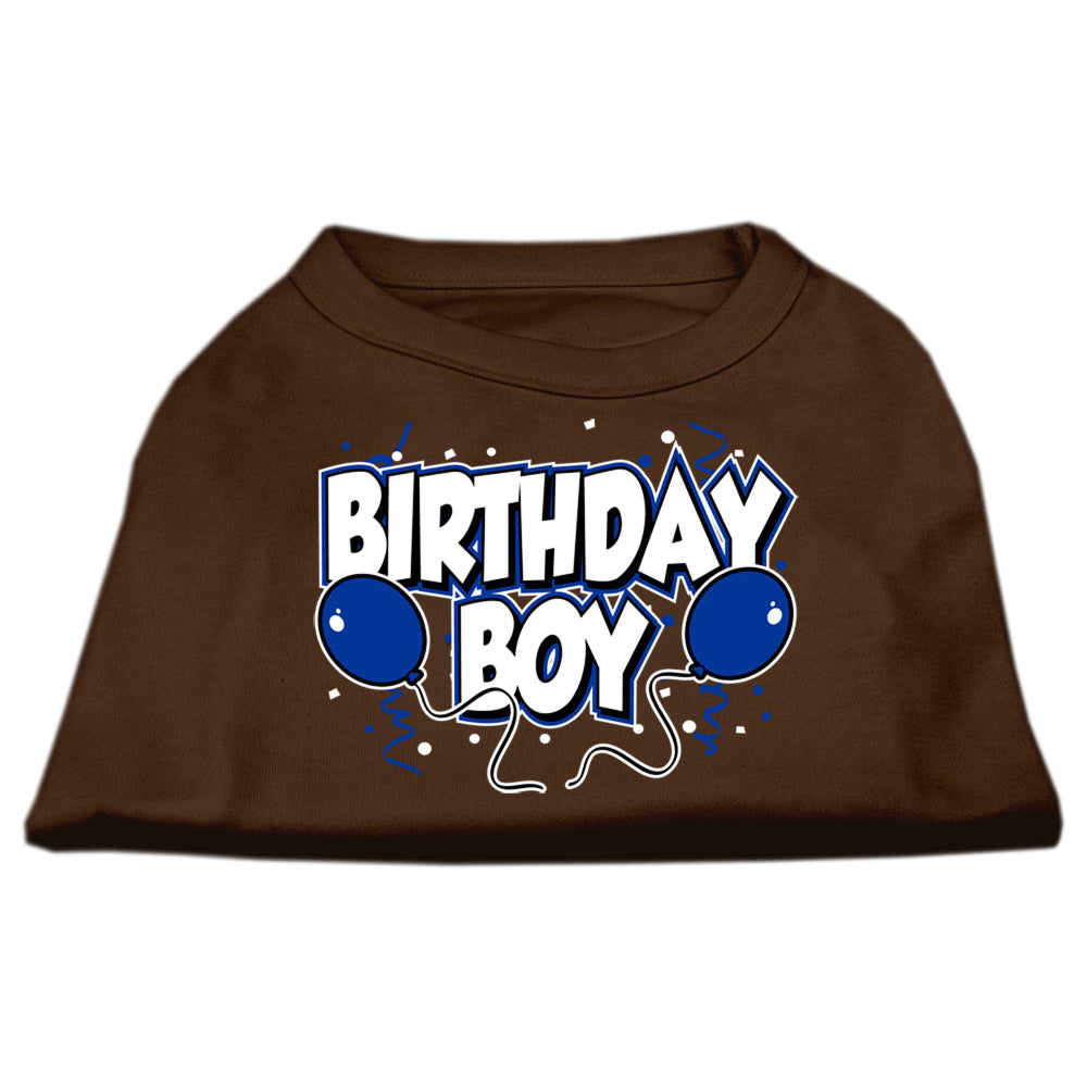 Birthday Boy Screen Print Shirts for Cats and Dogs
