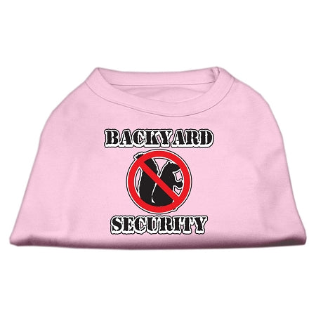 Backyard Security Screen Print Shirts for Big Dogs