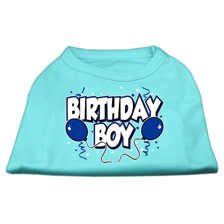Birthday Boy Screen Print Shirts for Dogs