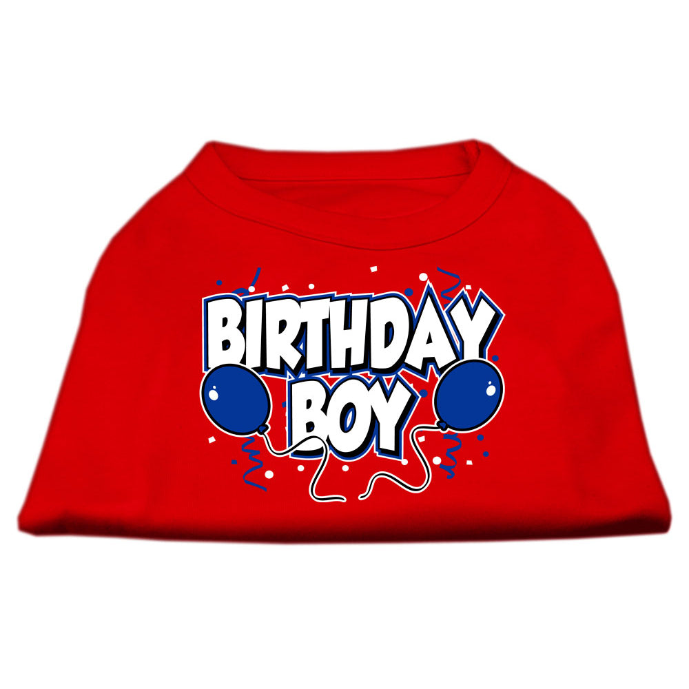 Birthday Boy Screen Print Shirts for Cats and Dogs