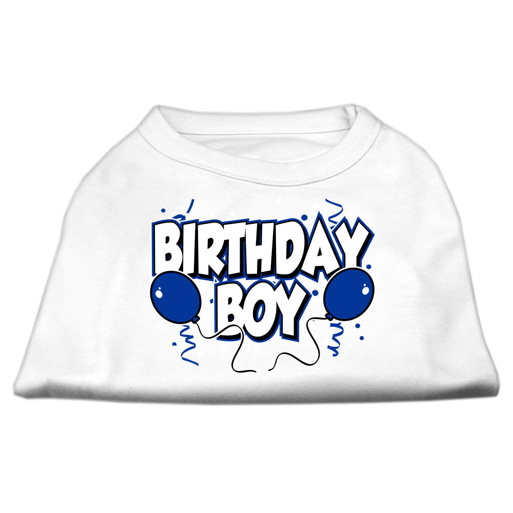 Birthday Boy Screen Print Shirts for Dogs