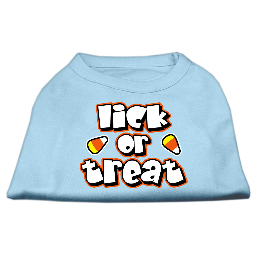 Lick Or Treat Screen Print Shirts for Cats and Dogs